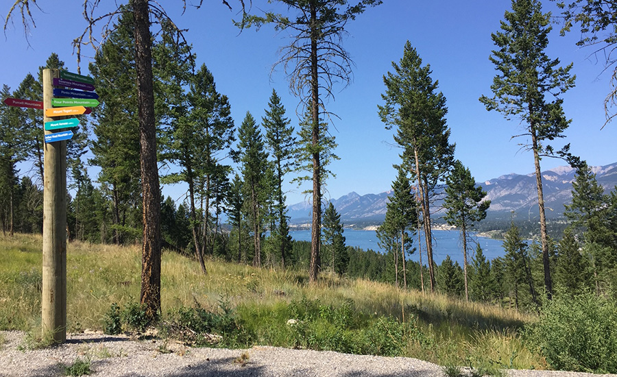 Hiking around Invermere